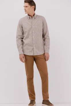 Camisa twill cuadros