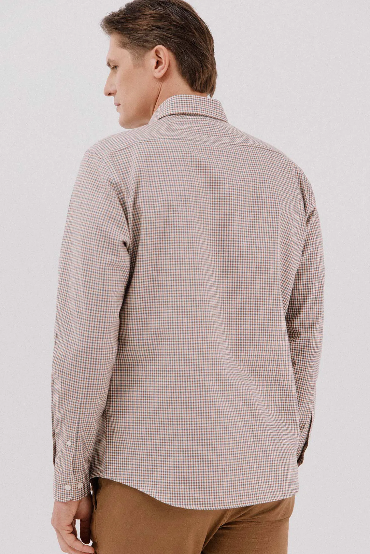 Camisa twill cuadros