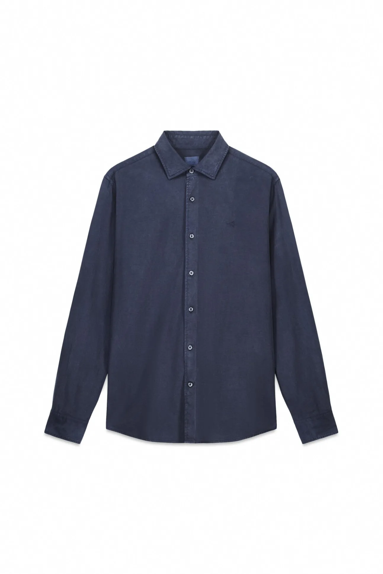 Camisa twill liso tencel algodón