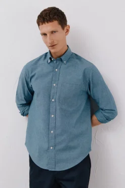 Camisa vaquera con bolsillo