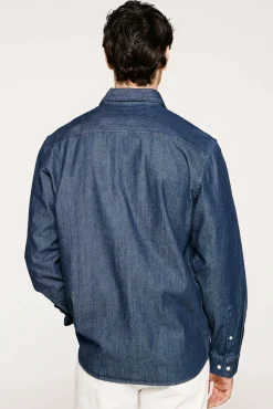 Camisa vaquera ligera 100% algodón orgánico.