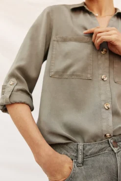 camisa vaquera tencel