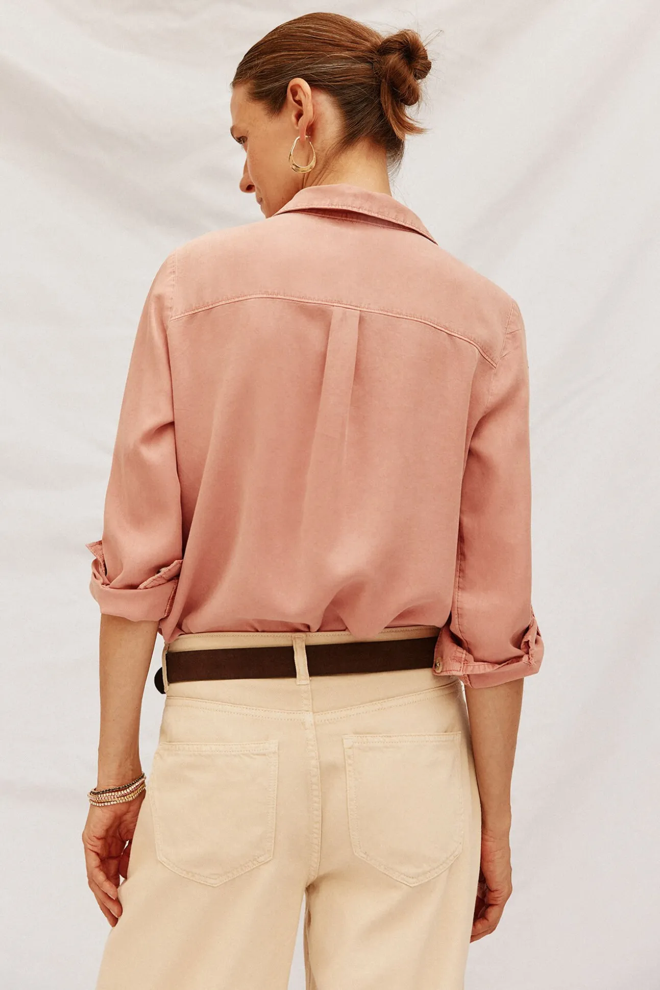 camisa vaquera tencel