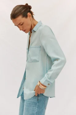 camisa vaquera tencel