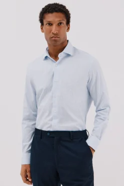 Camisa vestir cuadros fácil plancha