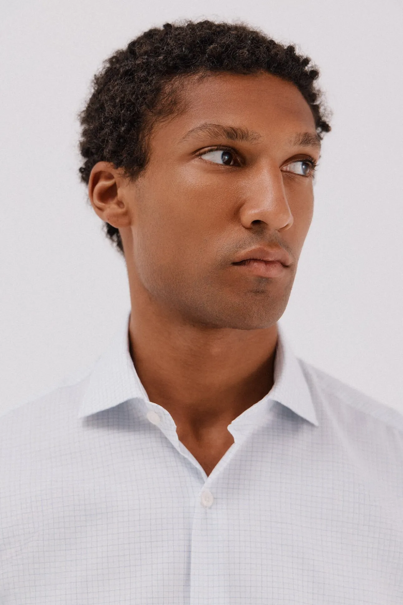 Camisa vestir cuadros fácil plancha