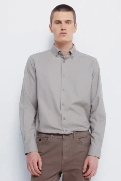 Camisa vestir estructura bicolor