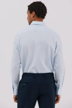 Camisa vestir pata de gallo algodón tencel