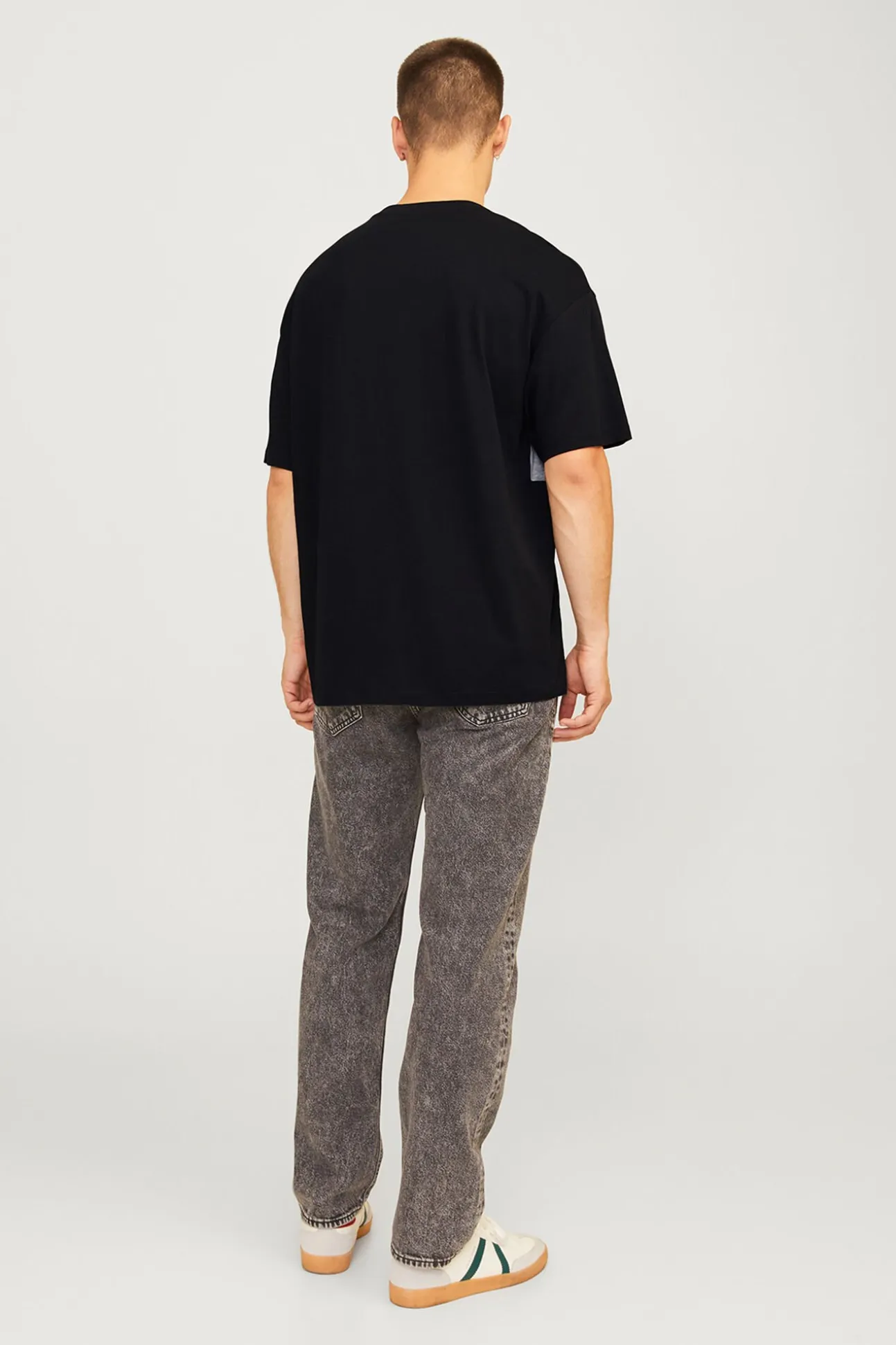 Camiseta bicolor logo frontal