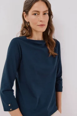 Camiseta básica barco