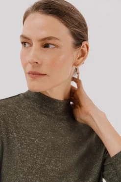 Camiseta básica cuello perkins