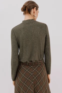 Camiseta básica cuello perkins