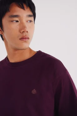 Camiseta básica cuello redondo