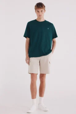 Camiseta básica cuello redondo