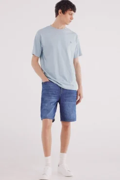 Camiseta básica cuello redondo