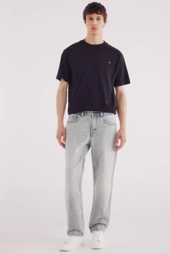 Camiseta básica cuello redondo