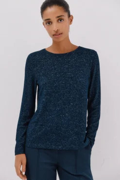 Camiseta básica escote caja