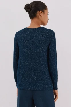 Camiseta básica escote caja