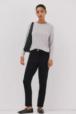 Camiseta básica escote caja