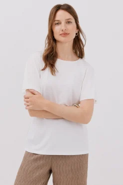 Camiseta básica fluida