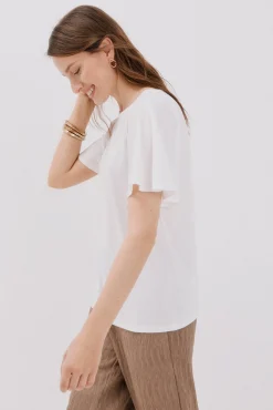 Camiseta básica fluida