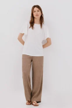 Camiseta básica fluida