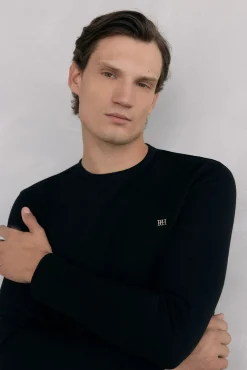 Camiseta básica manga larga