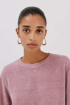 Camiseta chenilla rayas