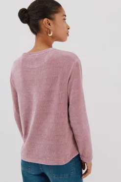 Camiseta chenilla rayas