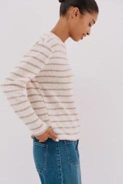 Camiseta chenilla rayas