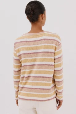 Camiseta chenilla rayas