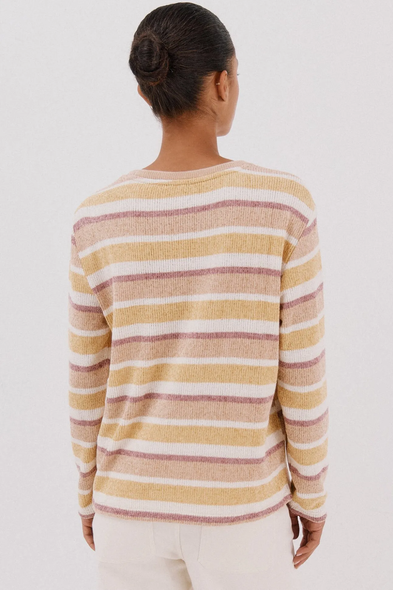 Camiseta chenilla rayas