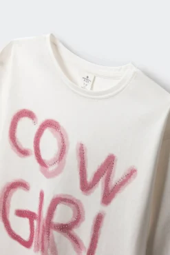 Camiseta cowgirl niña
