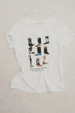 Camiseta "Dancing boots"