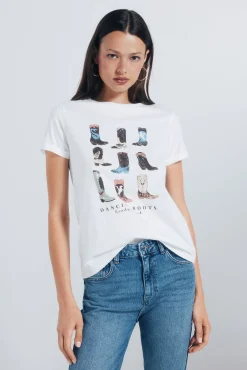 Camiseta "Dancing boots"