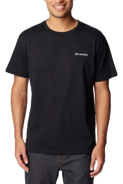 Camiseta de manga corta de algodón orgánico Basic Logo™ de Columbia para hombre