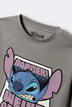 Camiseta de manga larga Lilo & Stich niño