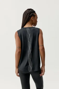 Camiseta deportiva Kishi negro