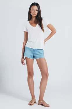 Camiseta escote crochet