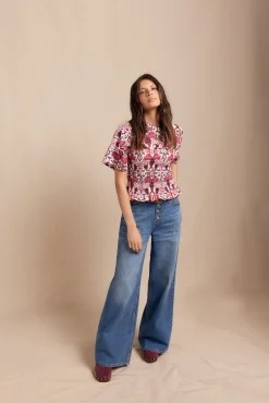 Camiseta estampada nido abeja