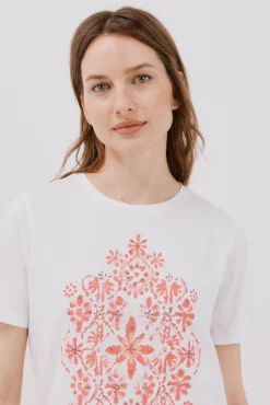 Camiseta estampado posicional