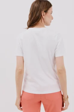 Camiseta estampado posicional