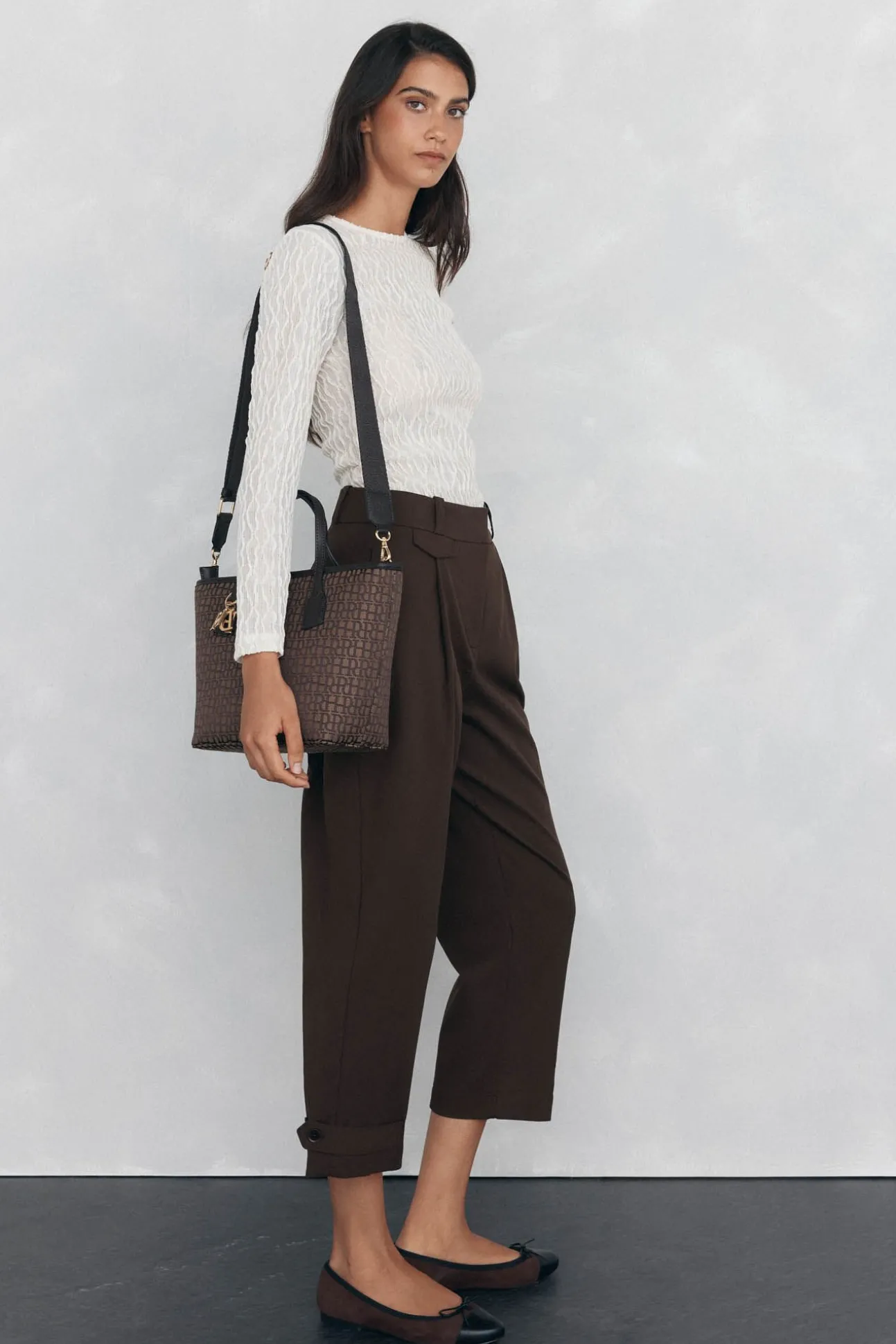 Camiseta estructura manga larga