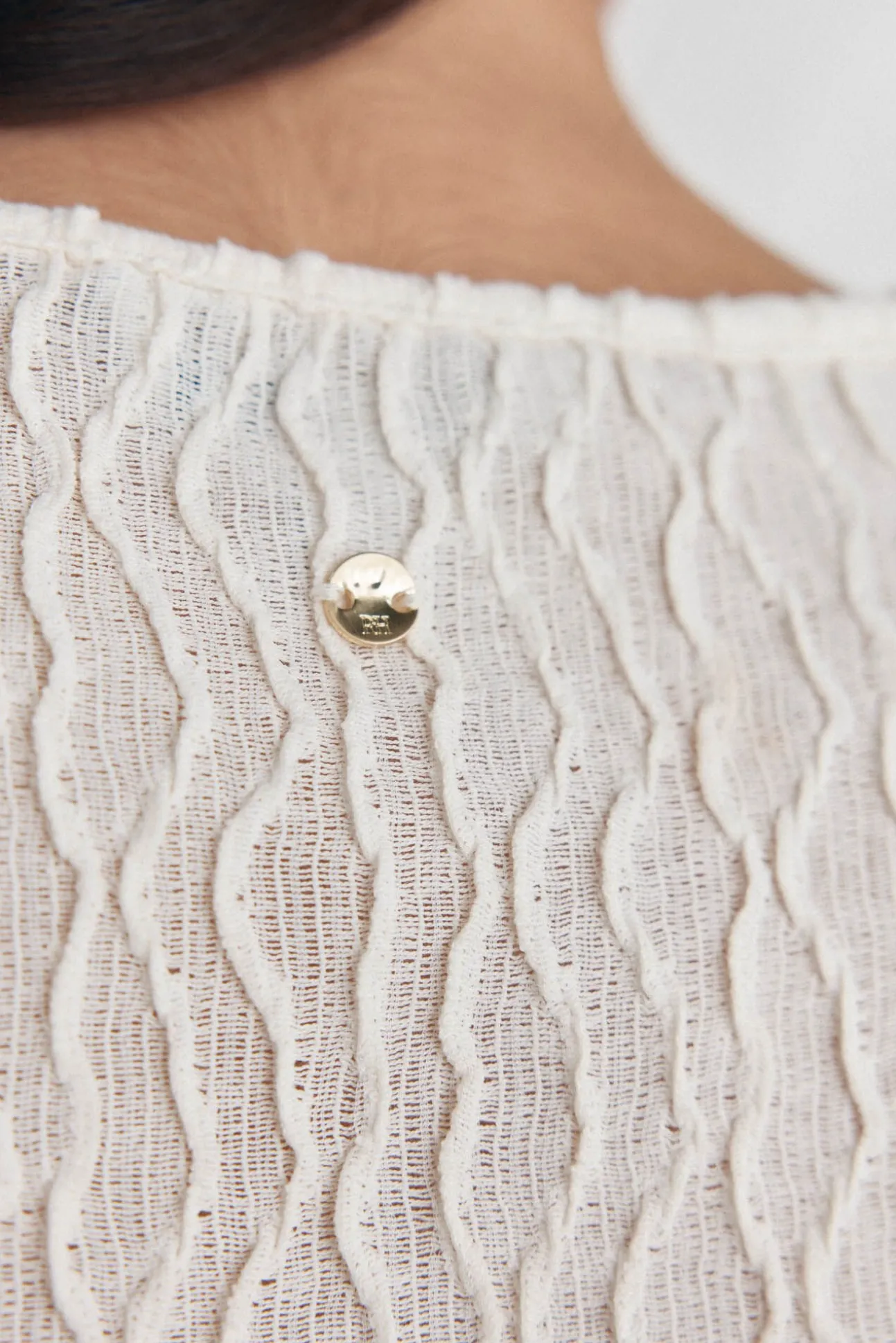 Camiseta estructura manga larga