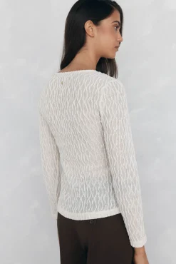 Camiseta estructura manga larga