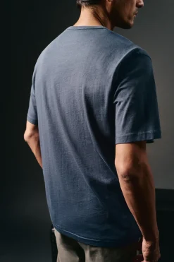 Camiseta gráfica lavada