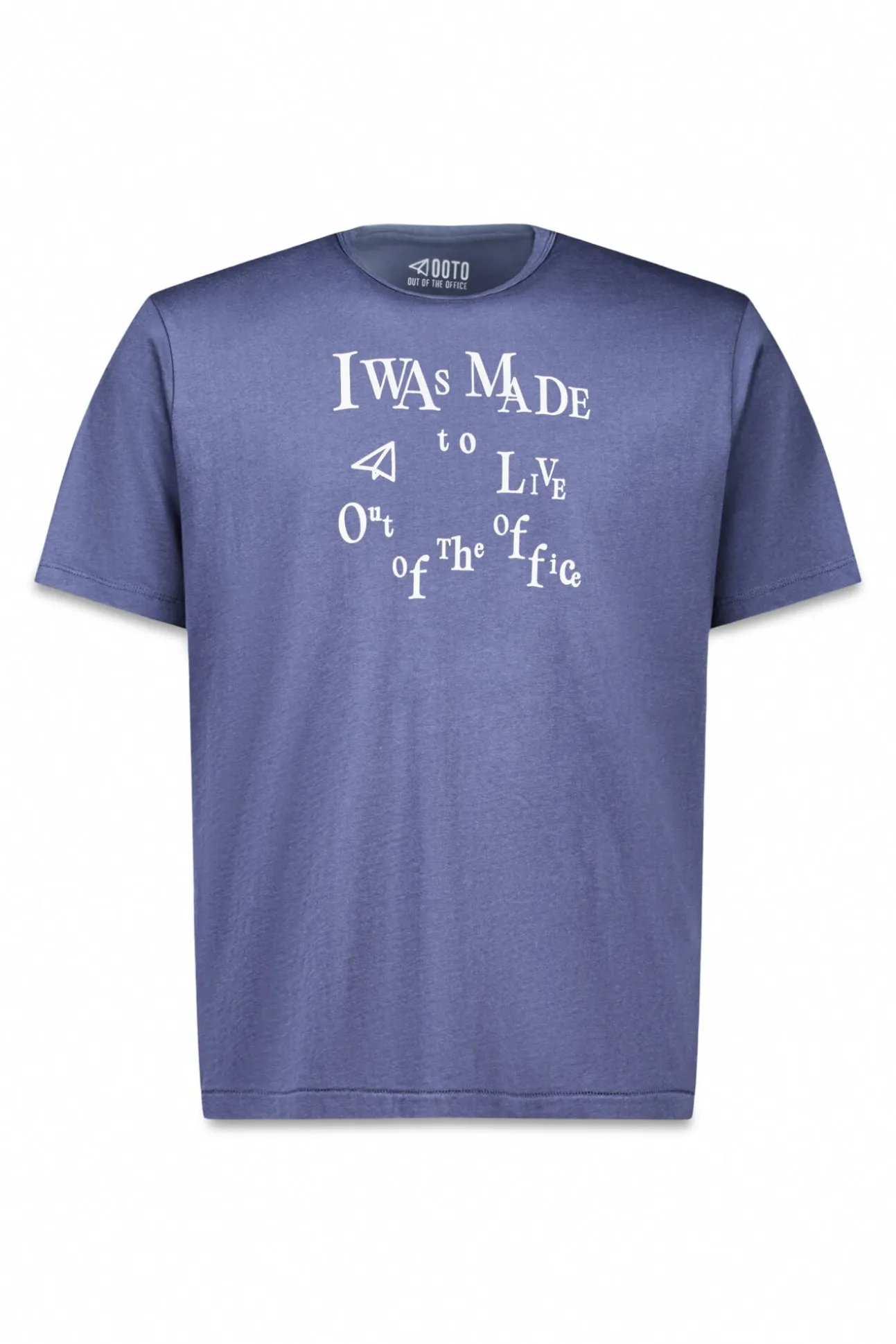 Camiseta gráfica lavada