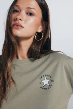 Camiseta gráfica western