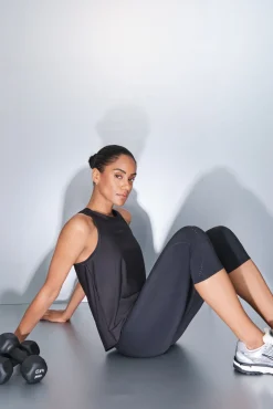 Camiseta halter negro