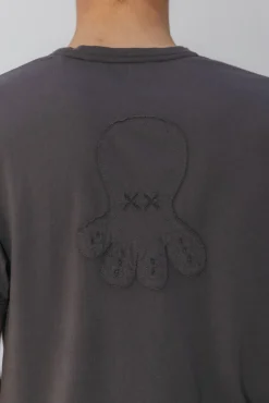 Camiseta logo tejido